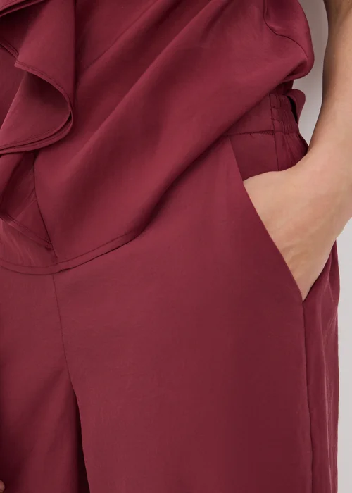 Et Vous Berry Straight Leg Co Ord Trousers - 22 S Image 3