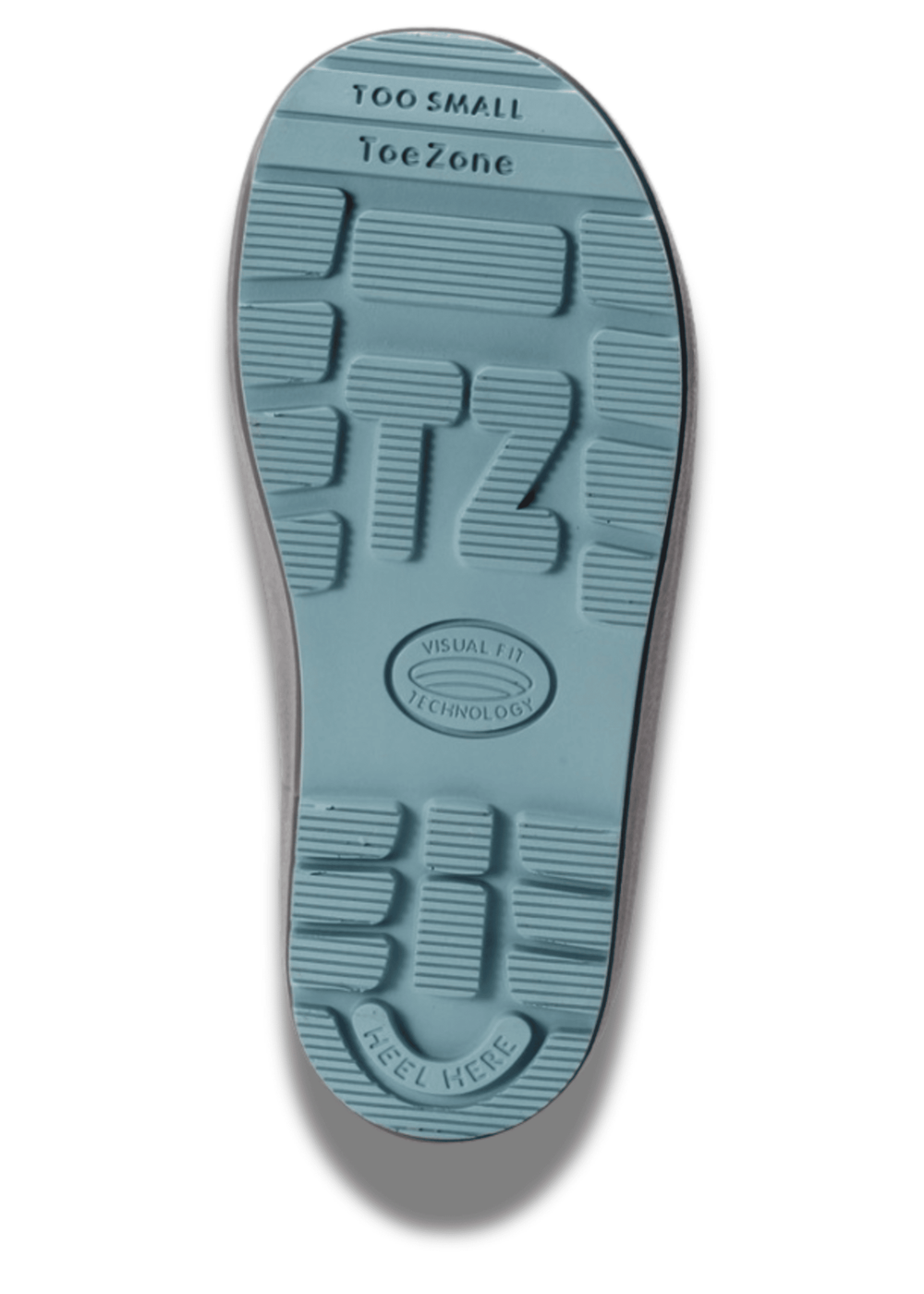 ToeZone Boys Grey Dinosaur Waterproof Wellies (Younger 6 - Older 12) - 10 Infants Image 5