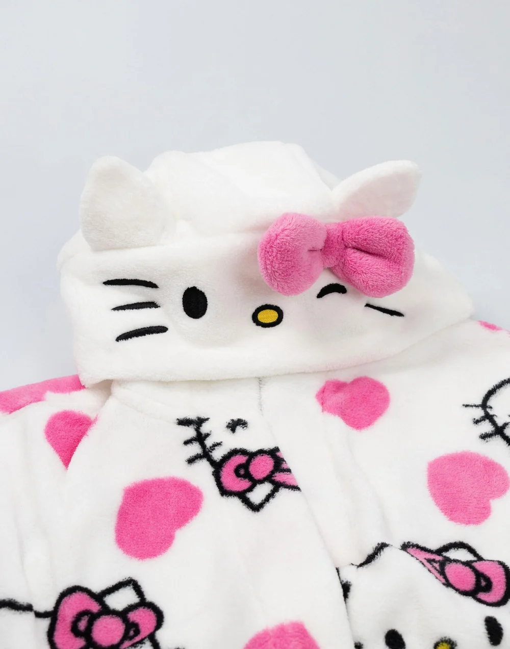 Vanilla Underground Hello Kitty Character Multicoloured Hooded Bathrobe - Small Image 5