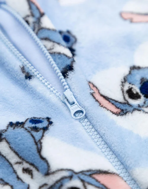 Vanilla Underground Disney Stitch Girls Blue 3D Ears Onesie (5-14yrs) - Age 11-12 Years Image 5
