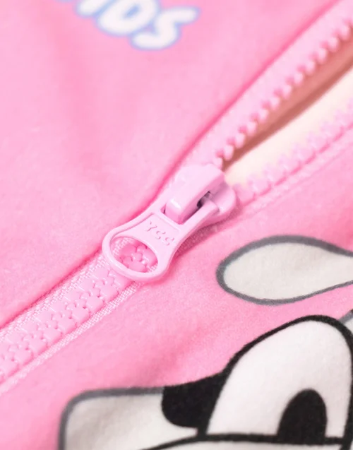 Vanilla Underground Bluey Bingo Chloe Mackenzie Girls Pink Onesie (18mnths-7yrs) - Age 6-7 Years Image 5