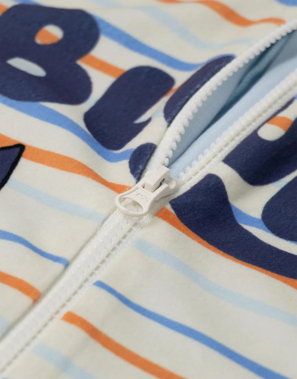 Vanilla Underground Bluey & Bingo Kids Blue Stripe Onesie (18mnths-7yrs) - Age 4-5 Years Image 5