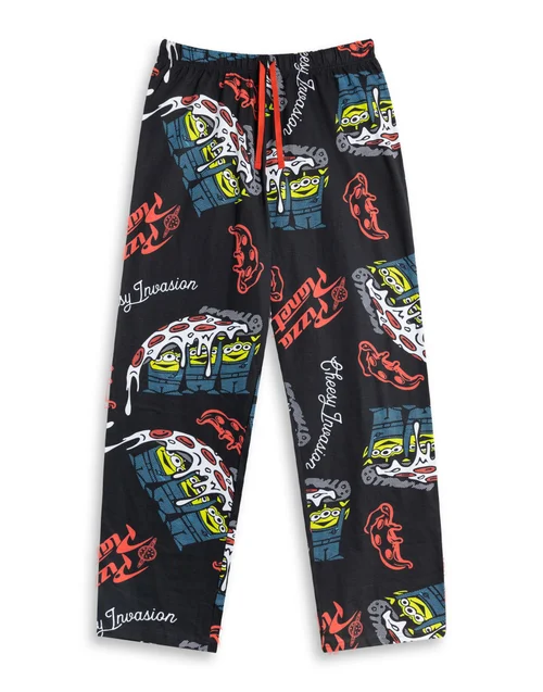 Vanilla Underground Disney Toy Story Adults Black S/Sleeve Long Leg Pyjama Set - XXL Image 4