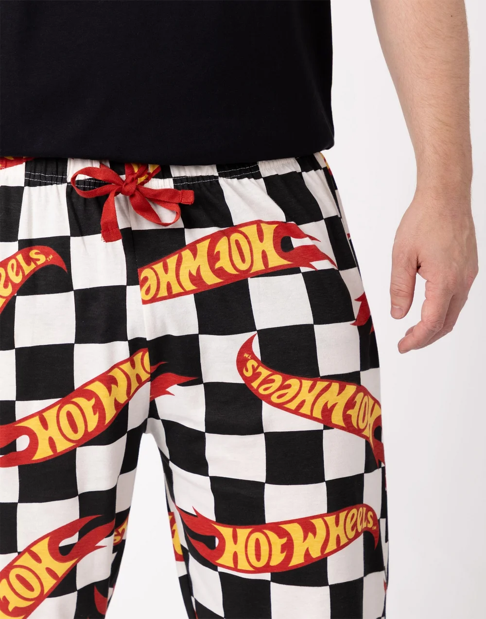 Vanilla Underground Hot Wheels Logo Adults Multicoloured Lounge Pants - Small Image 3
