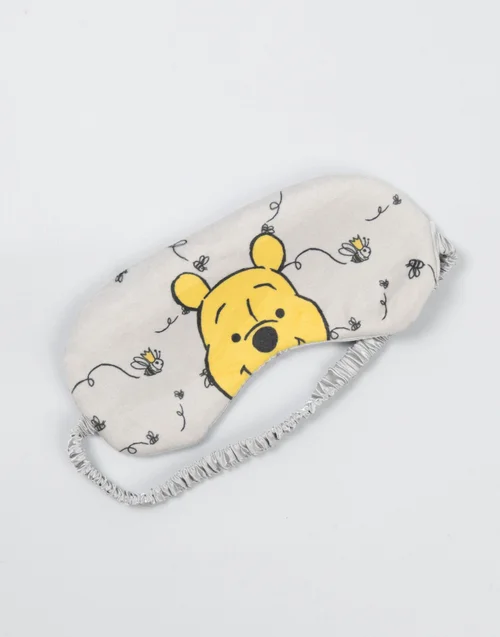 Vanilla Underground Disney Winnie The Pooh Adults Yellow Hot Water Bottle Gift Set - One Size Image 5