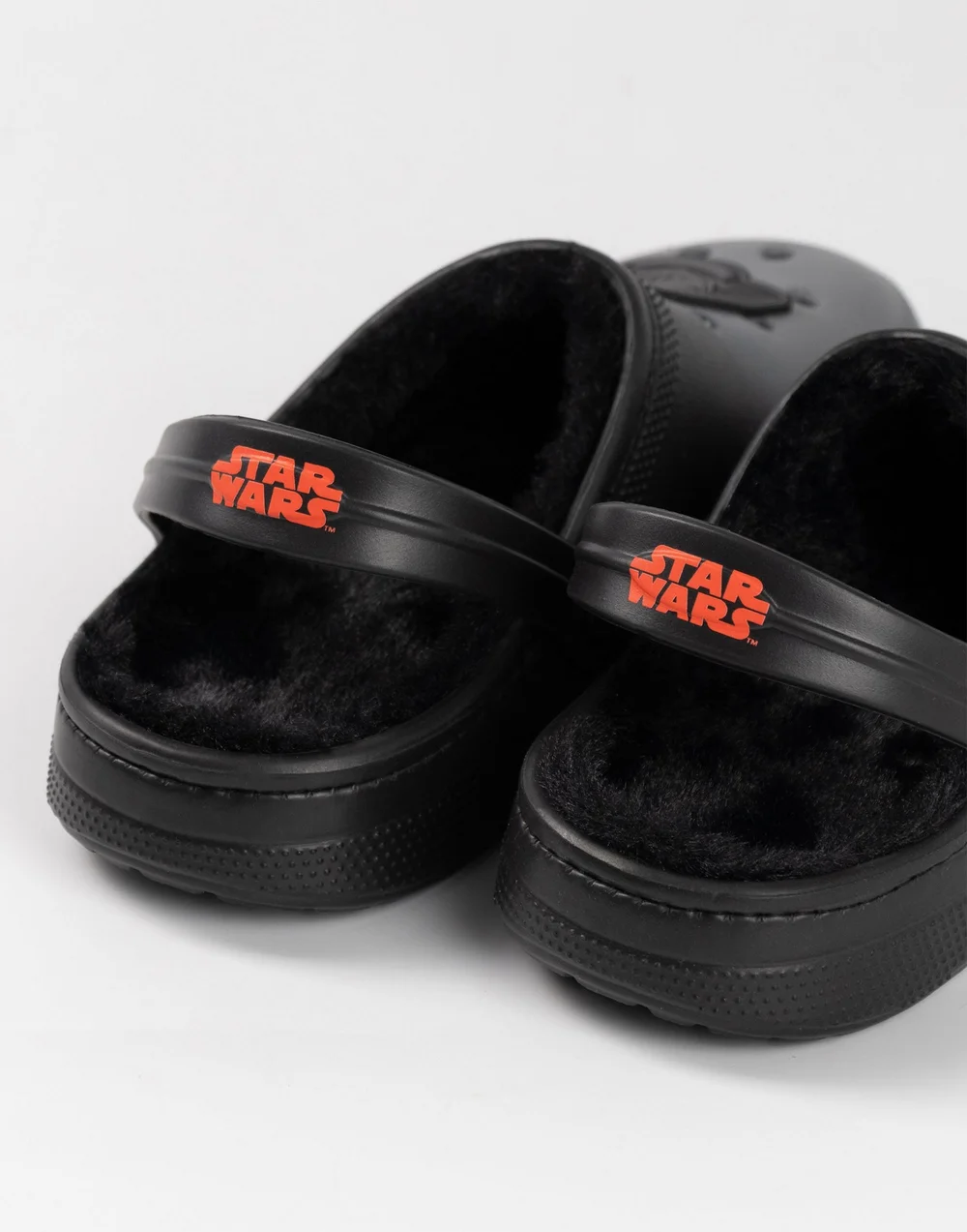 Vanilla Underground Star Wars Darth Vader Fur Lined Adults Black Clogs - 8 UK - 9 Image 2