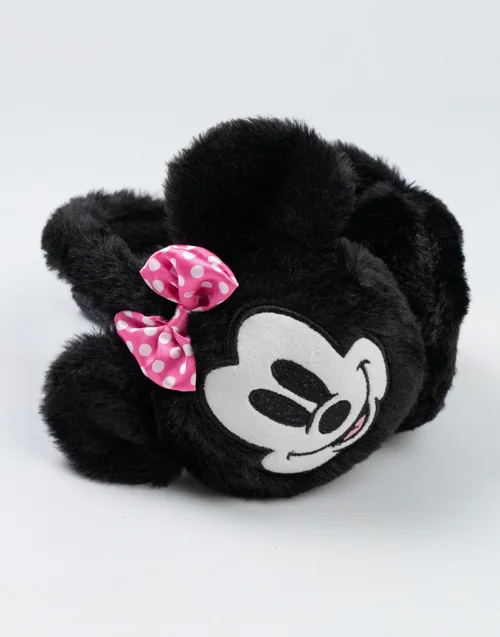 Vanilla Underground Disney Minnie Girls Black Earmuffs - One Size Image 3