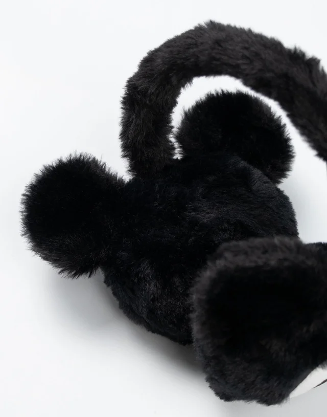 Vanilla Underground Disney Mickey Kids Black Earmuffs