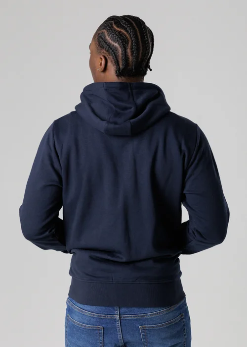 Tokyo Laundry Navy Cotton Blend Zip-Through Hoody - S Image 2