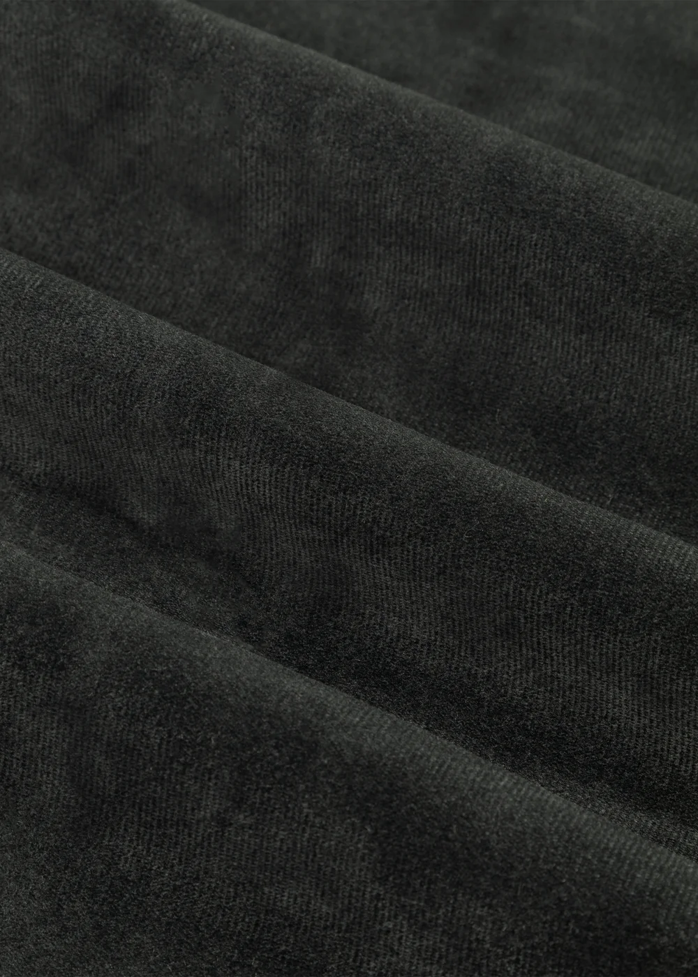 Furn The Ultimate Velvet Room Darkening Pencil Pleat Curtain Pair Black - 46W X 54D (117x137cm Image 6