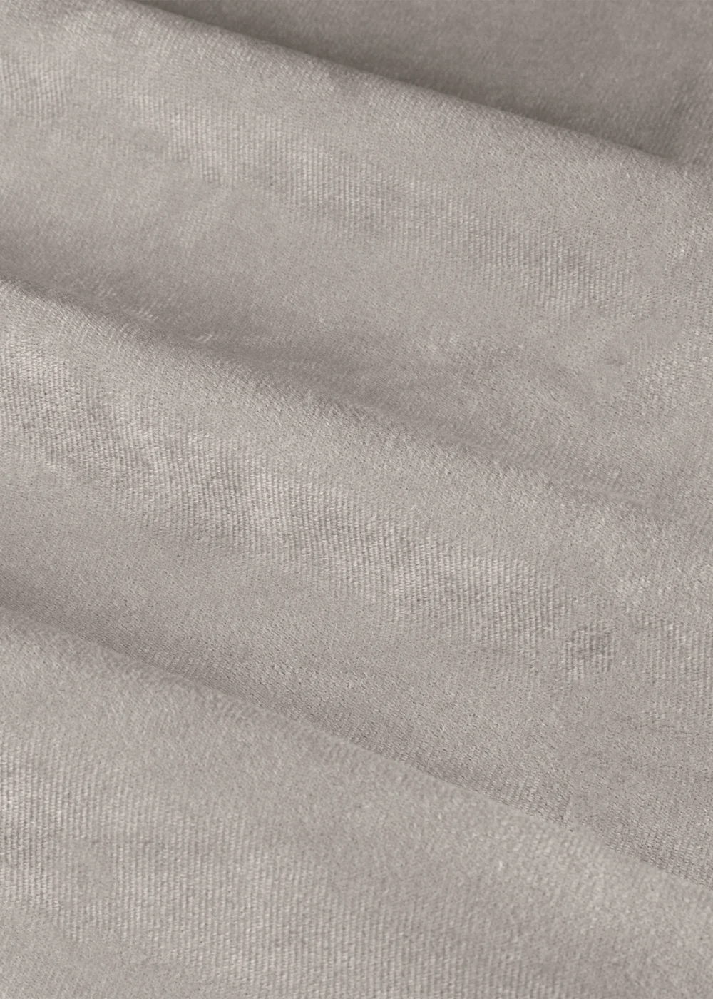 Furn The Ultimate Velvet Room Darkening Pencil Pleat Curtain Pair Silver - 46W X 54D (117x137cm Image 6