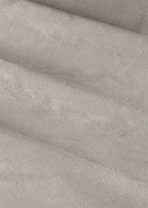 Furn The Ultimate Velvet Room Darkening Pencil Pleat Curtain Pair Silver - 46W X 54D (117x137cm Image 6