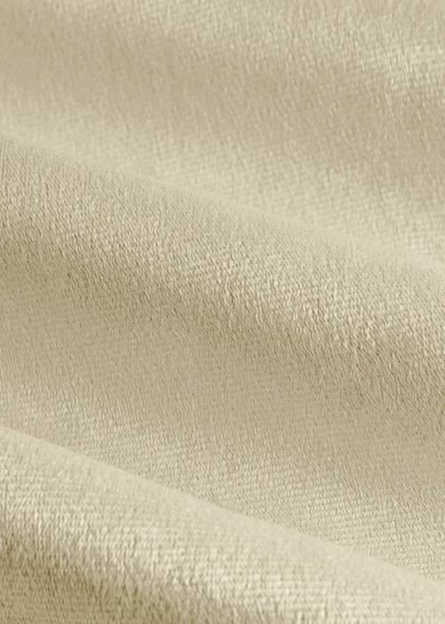 Furn The Ultimate Velvet Room Darkening Pencil Pleat Curtain Pair Natural - 46W X 54D (117x137cm Image 6