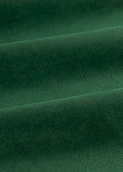 Furn The Ultimate Velvet Room Darkening Pencil Pleat Curtain Pair Emerald - 46W X 54D (117x137cm Image 6