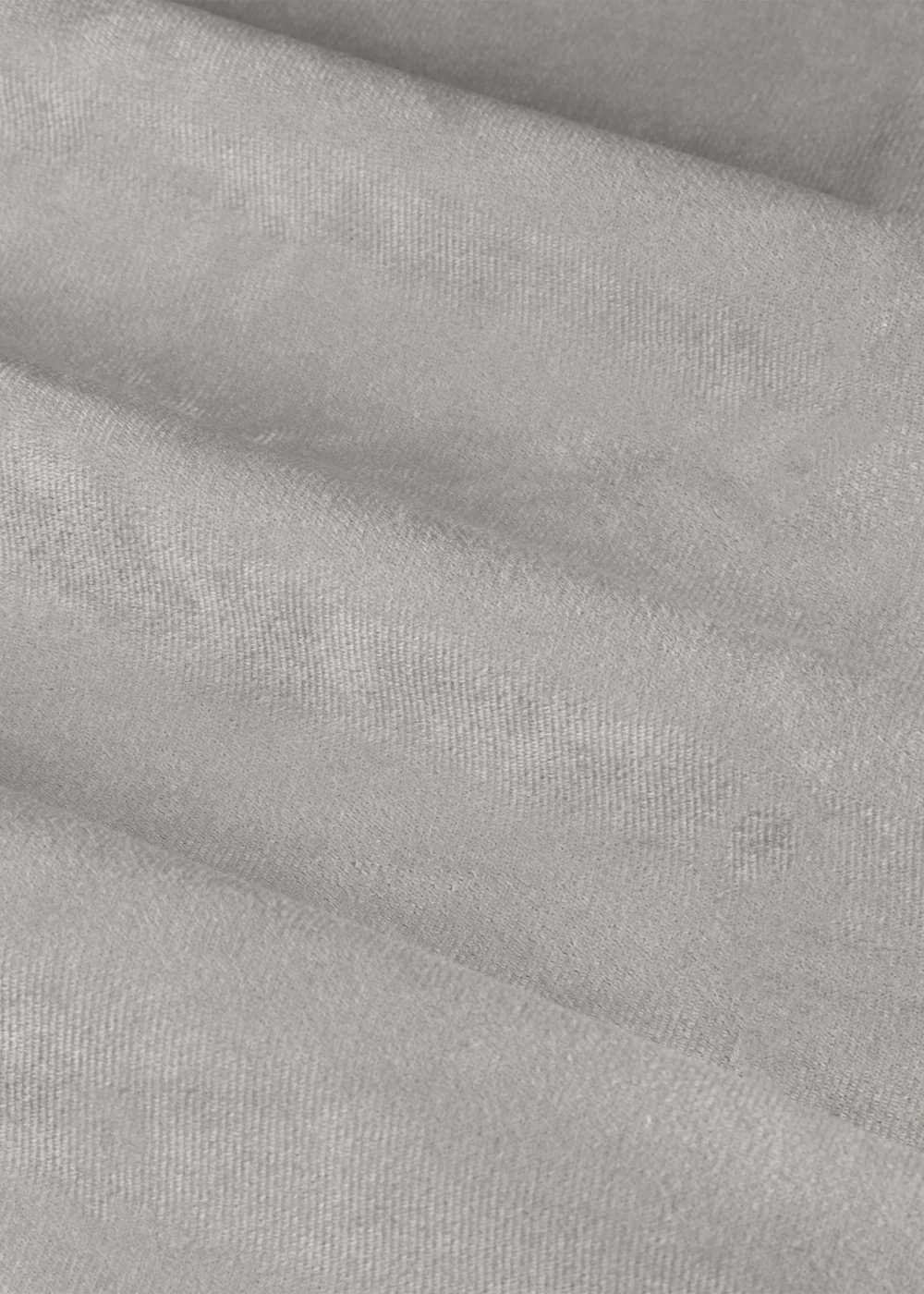 Furn The Ultimate Velvet Room Darkening Eyelet Curtain Pair Silver - 46W X 54D (117x137cm Image 6