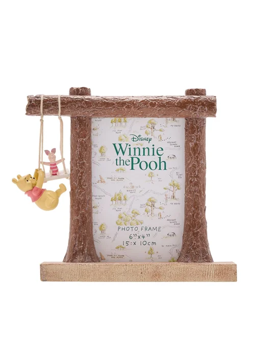 Disney Winnie The Pooh & Piglet Swing Photo Frame - One Size Image 3