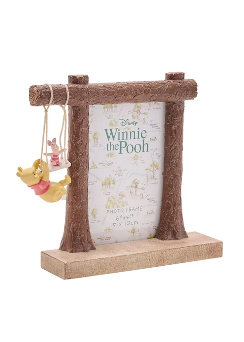 Disney Winnie The Pooh & Piglet Swing Photo Frame - One Size Image 2