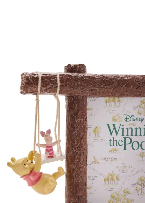 Disney Winnie The Pooh & Piglet Swing Photo Frame - One Size Image 4
