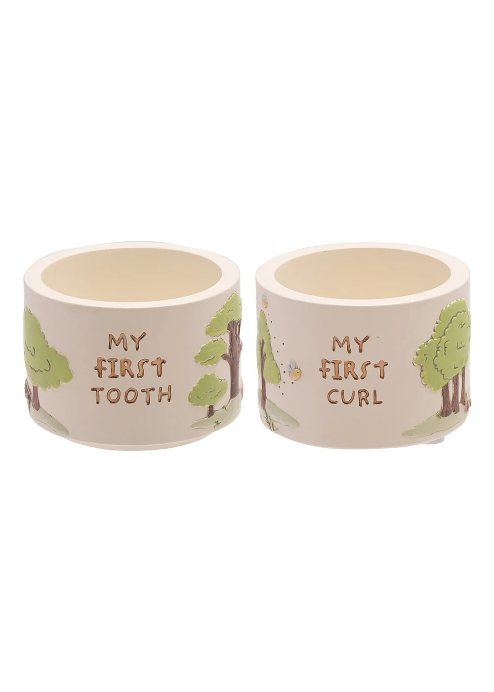 Disney Winnie The Pooh Resin Tooth And Curl Trinket Box Set - One Size Image 4