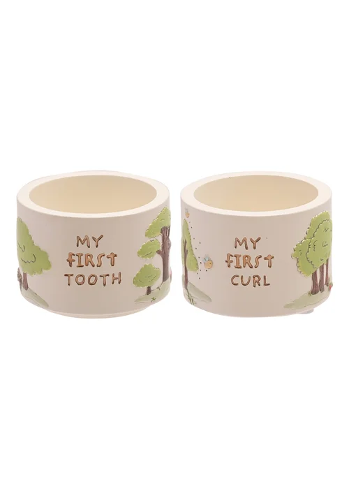 Disney Winnie The Pooh Resin Tooth And Curl Trinket Box Set - One Size Image 4