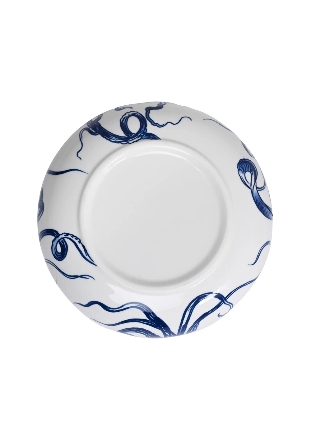 Hestia Blue Salad Bowl Octopus Design - One Size Image 3