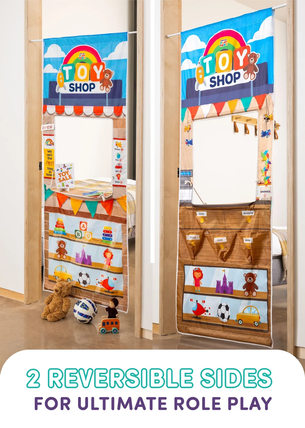 Toyrific Pop up Playtown Toy Shop Multicolour - One Size Image 5