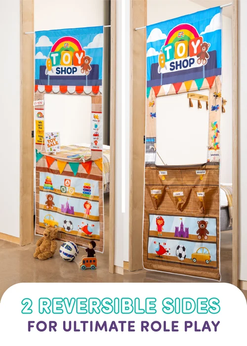 Toyrific Pop up Playtown Toy Shop Multicolour - One Size Image 5