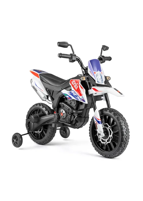 Xootz Aprilia Motorbike 12V Lithium White - One Size Image 1