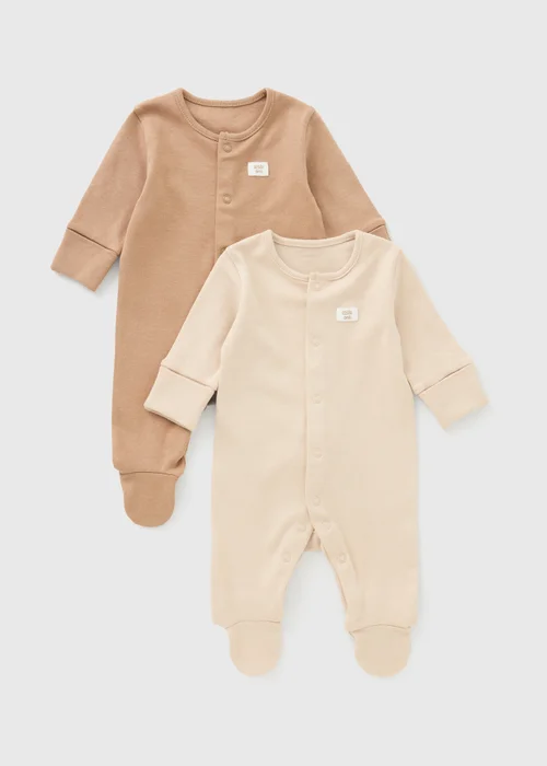 Baby Brown Little One Sleepsuits (0-23mths) - First Size Image 1
