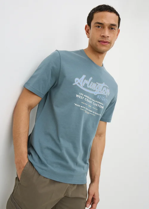 3 Pack Blue Motor Graphic T-Shirts - S Image 2