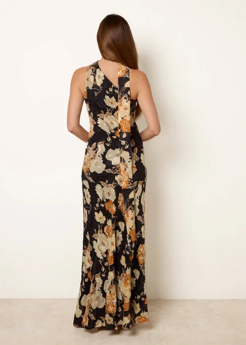 Blue Vanilla Black Luxe One Shoulder Scarf Dress - 12 Image 4