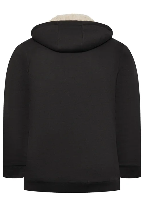 BadRhino Black Borg Zip Through Hoodie - 4XL Image 4