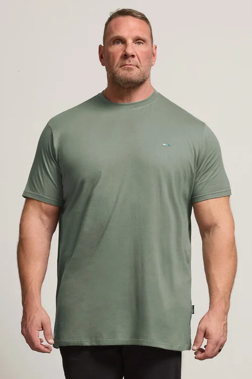 BadRhino Navy Blue Extra Long T-Shirts 5 Pack - 7-8XL Image 3