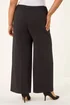 Roman Black Curve Wide Leg Tailored Trouser - 22-24 Image 3