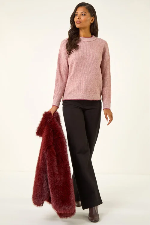 Roman Rose Stitch Detail Soft Knit Jumper - 16 Image 2