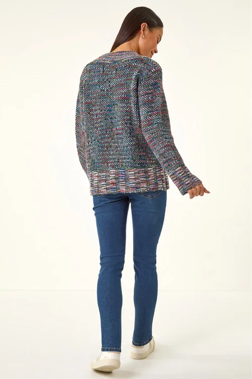 Roman Multi Petite Contrast Knitted Jumper - 8 Image 3