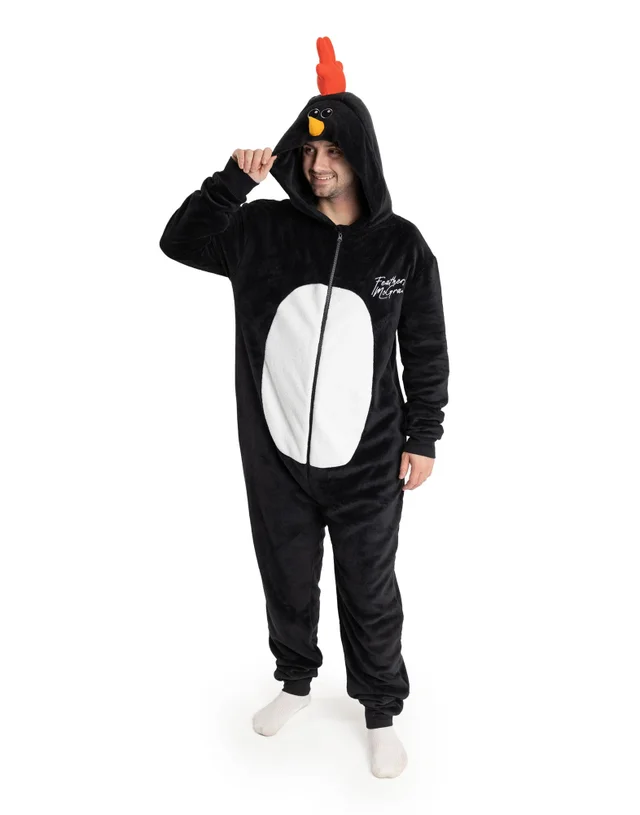 Wallace And Gromit Black Onesie