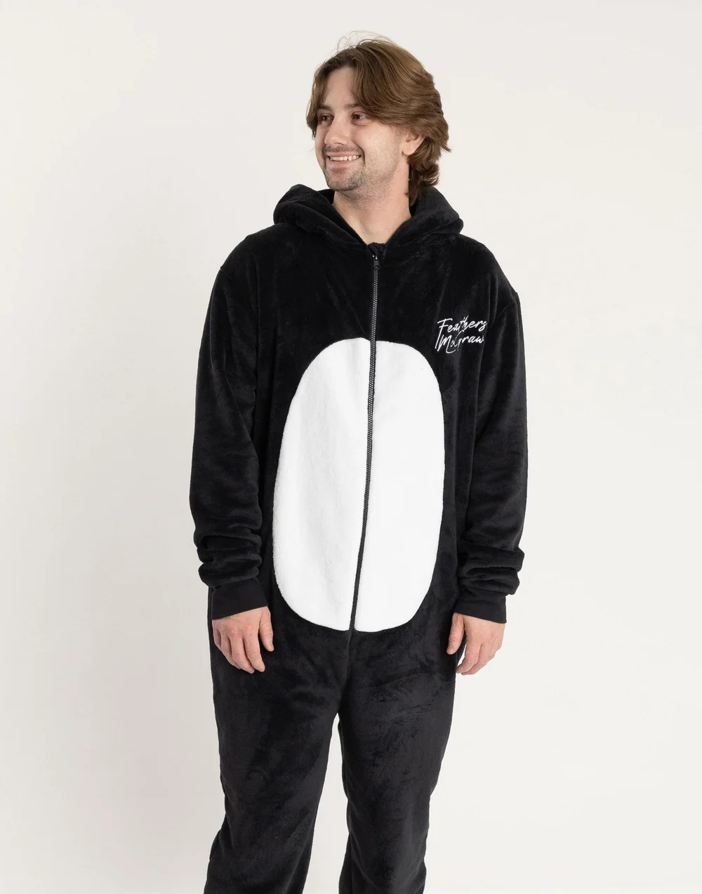 Wallace And Gromit Black Onesie - Medium Image 3