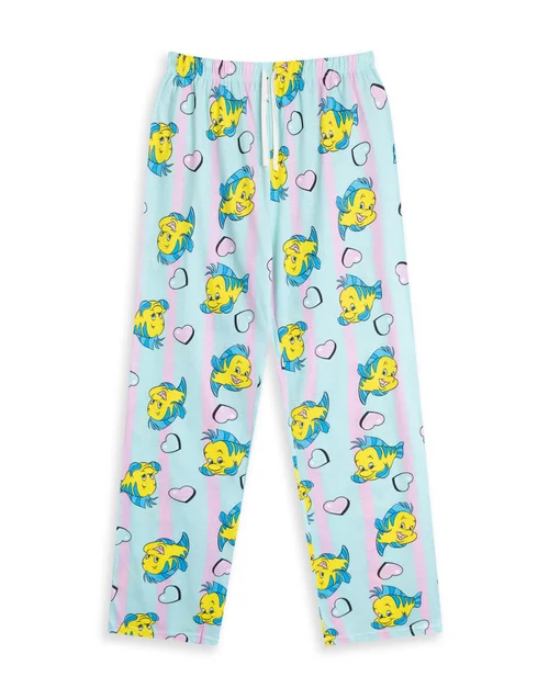 Vanilla Underground Disney The Little Mermaid Adult White Pyjamas - Small Image 4