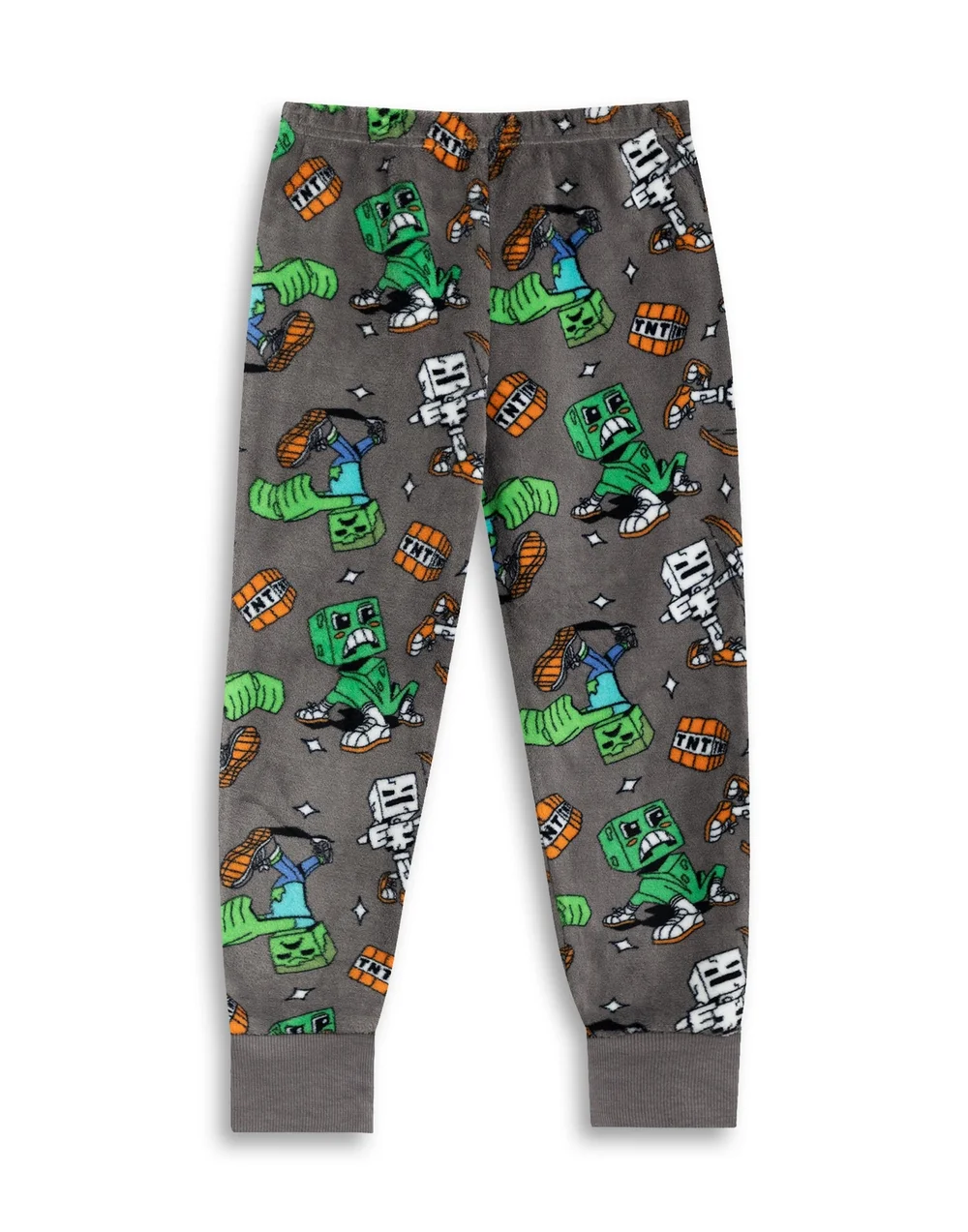 Vanilla Underground Minecraft Kids Green Pyjamas (5-14yrs) - 11-12 Yrs Image 4