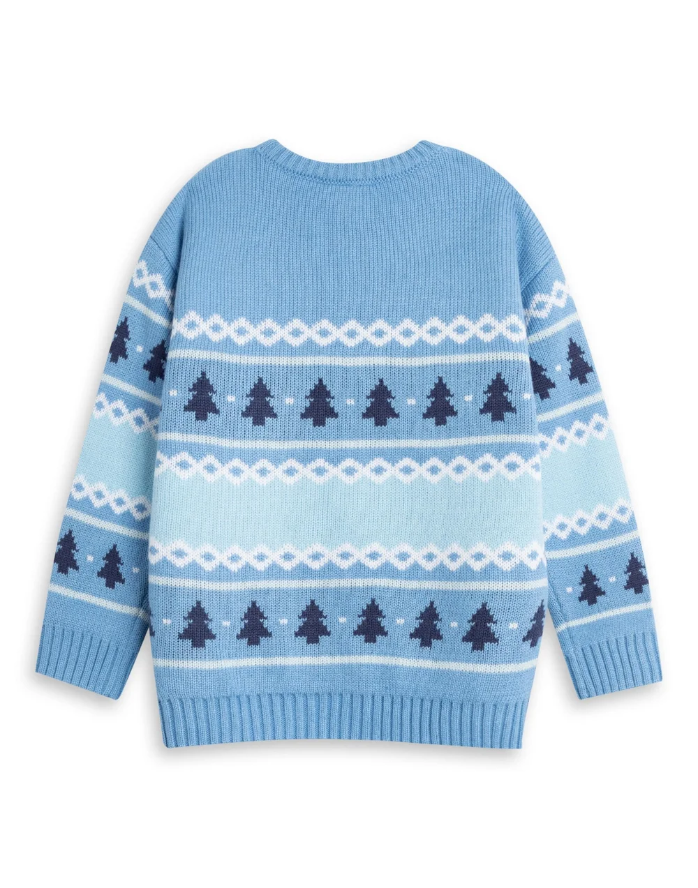 Vanilla Underground Bluey Kids Light Blue Christmas Jumper (2-7yrs) - 2-3 Yrs Image 2
