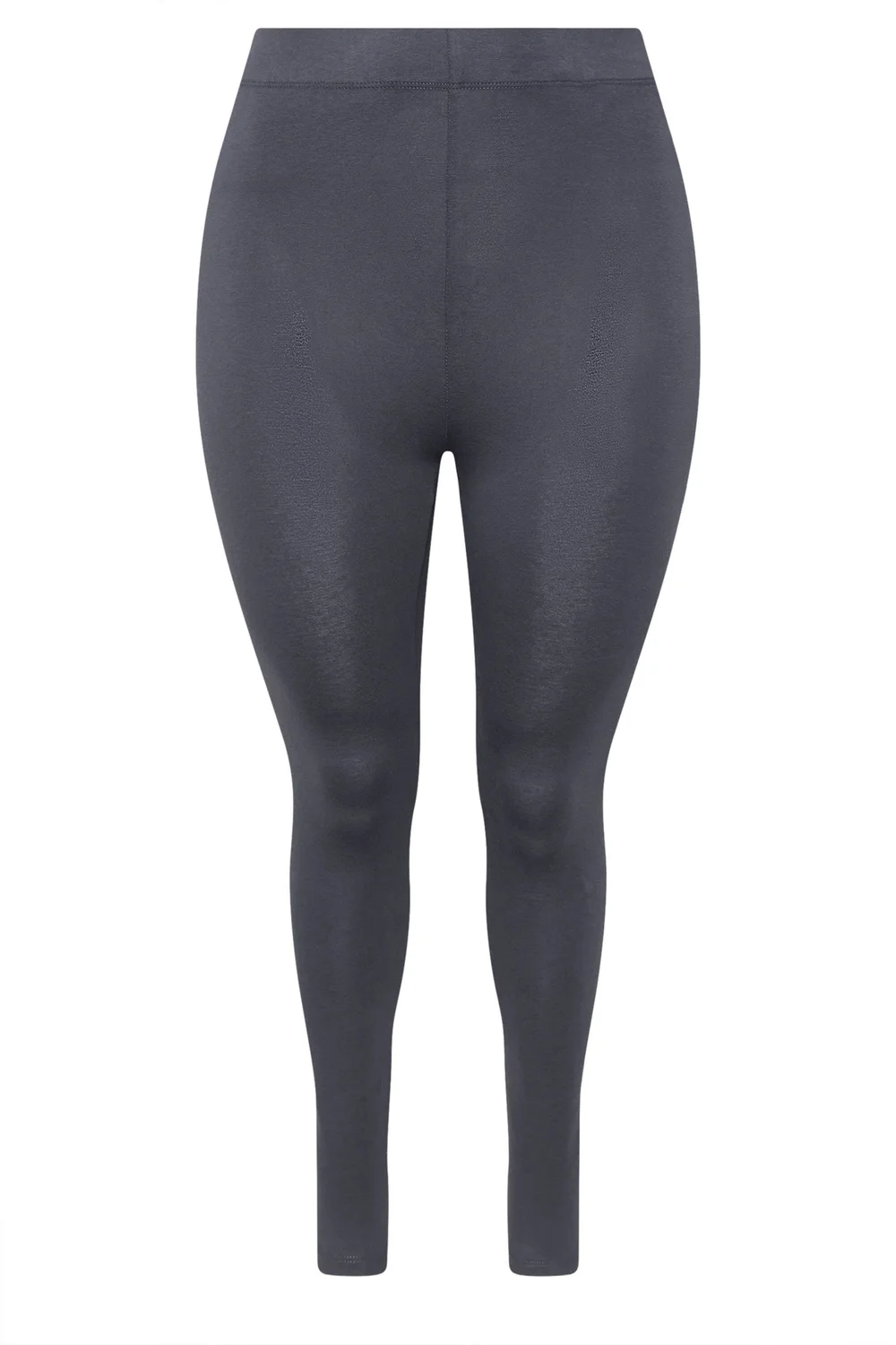 Yours Curve Grey Leggings - 20 Image 5