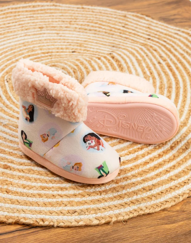 Vanilla Underground Disney Kids Pink Slipper Boots (Younger 6-Older 12)