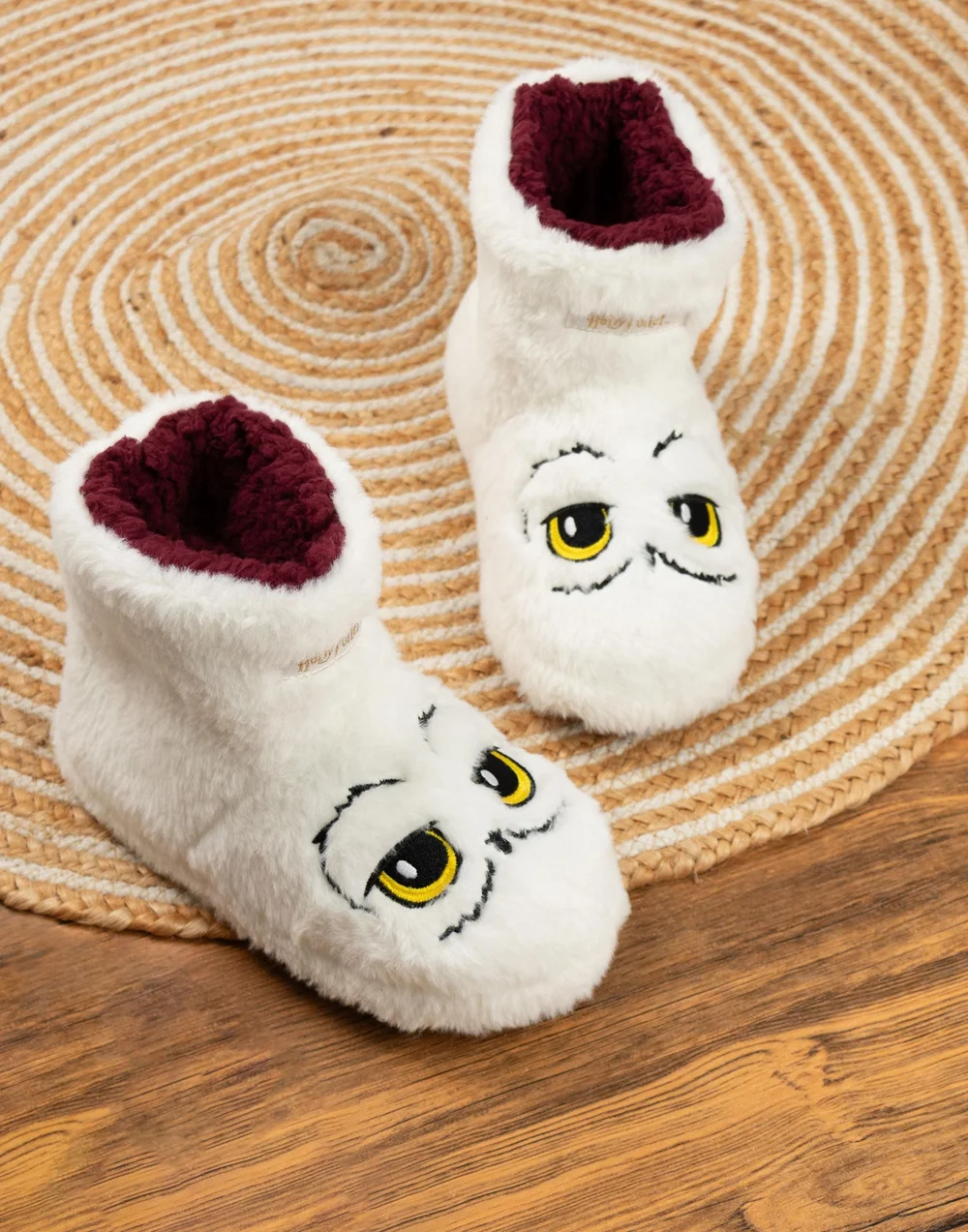 Vanilla Underground Harry Potter Kids White Slipper Boots (Older 12-5) - 1 Infants Image 2