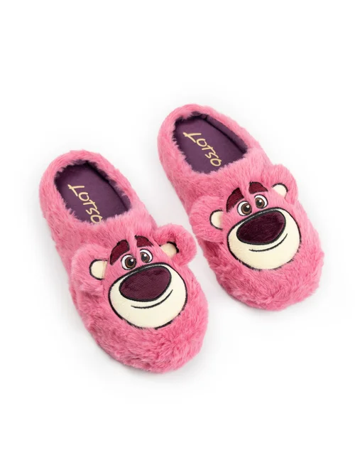 Vanilla Underground Disney Toy Story Adult Pink Mule Slippers - 7-8 Image 1