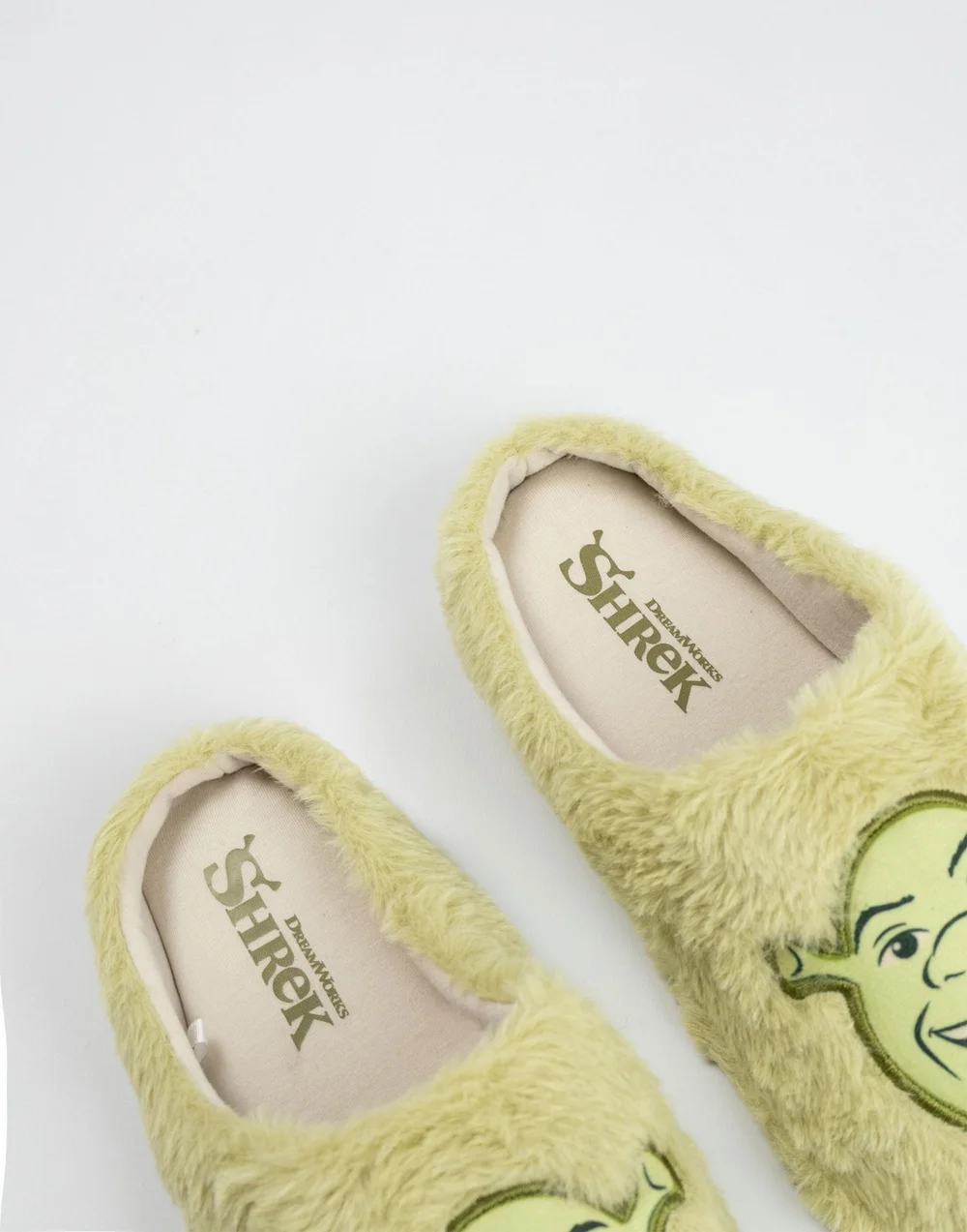 Vanilla Underground Shrek Unisex Green Character Face Mule Slippers (3-12 UK) - 11-12 Image 3