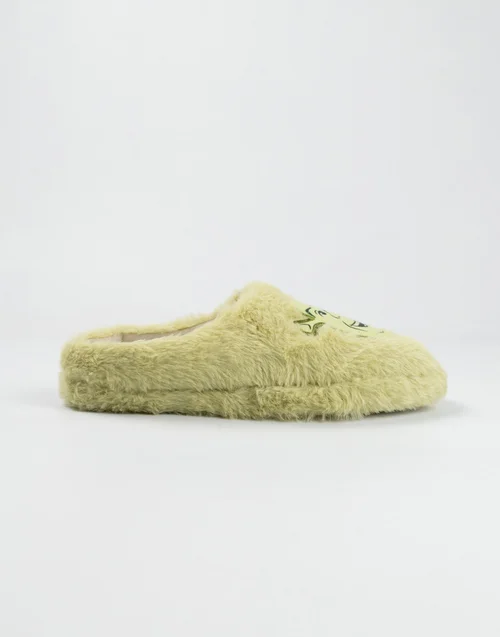 Vanilla Underground Shrek Unisex Green Character Face Mule Slippers (3-12 UK) - 11-12 Image 4
