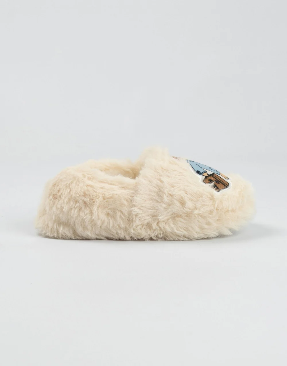Vanilla Underground Paddington Bear Kids Cream Loafer Slippers (Younger 6-Older 5) - 7 Infants Image 4