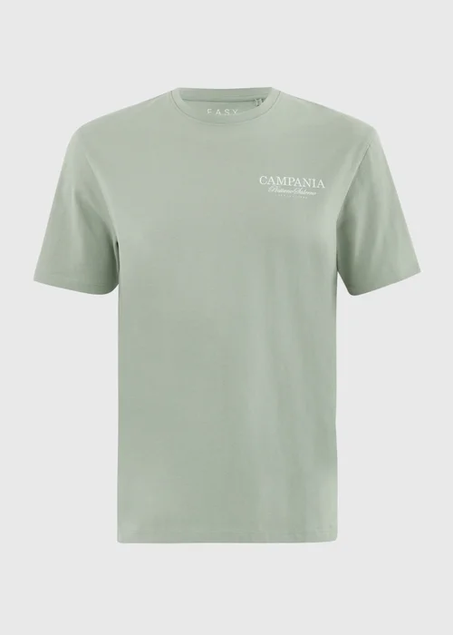 Iceberg Green Back Graphic T-Shirt - XS Image 4