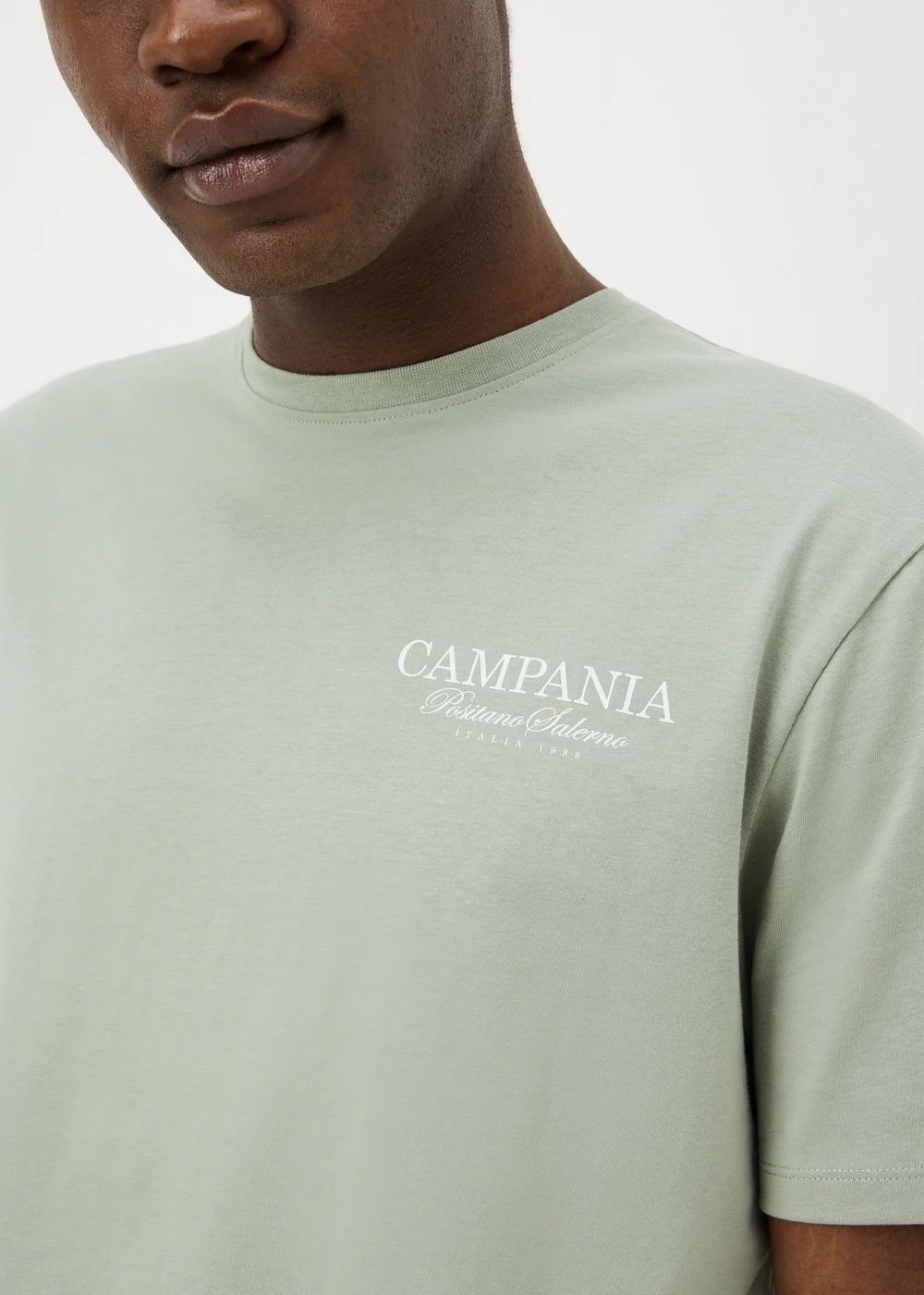 Iceberg Green Back Graphic T-Shirt - XS Image 3